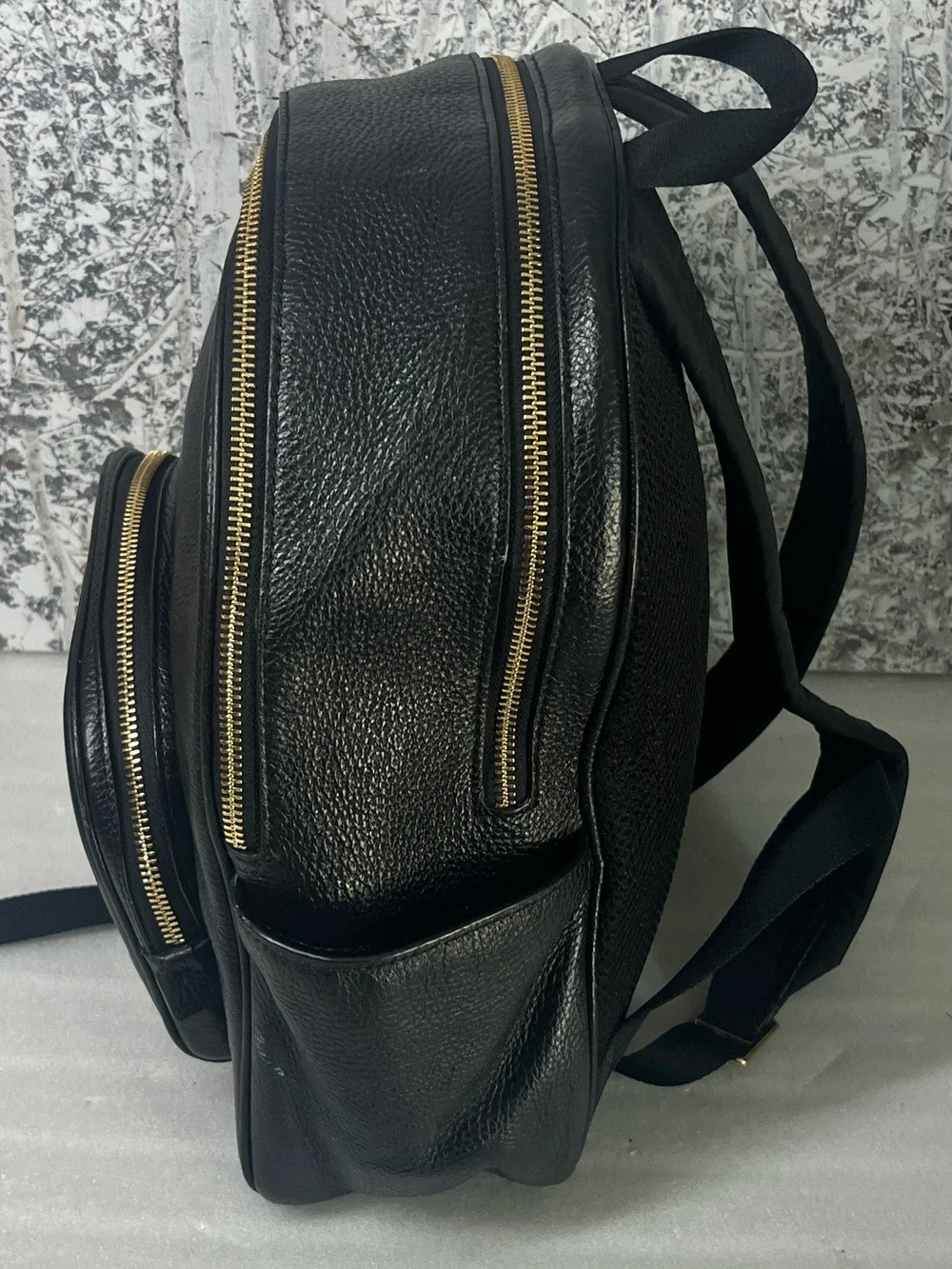 Coach Court Backpack Pebbled Leather (Style No.5666)